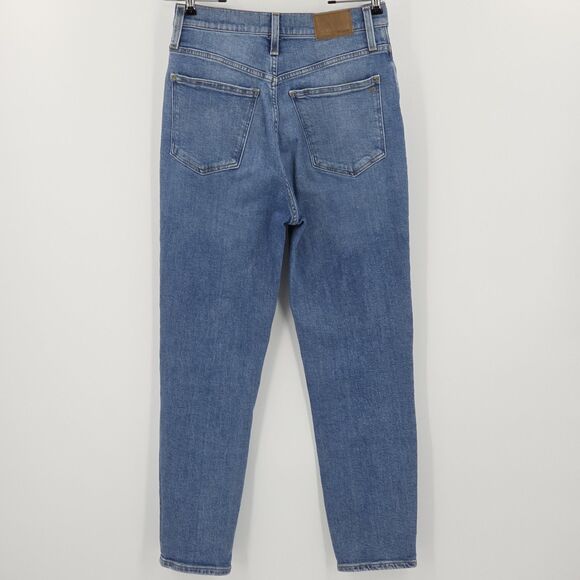 Madewell The Mom Jean Womens Size 26 Distressed High Waist Slouch Everyday Norm - Picture 2 of 7